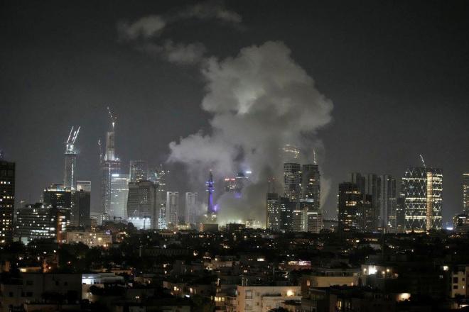 Η επίθεση του Ιράν με πυραύλους στο Τελ Αβίβ 