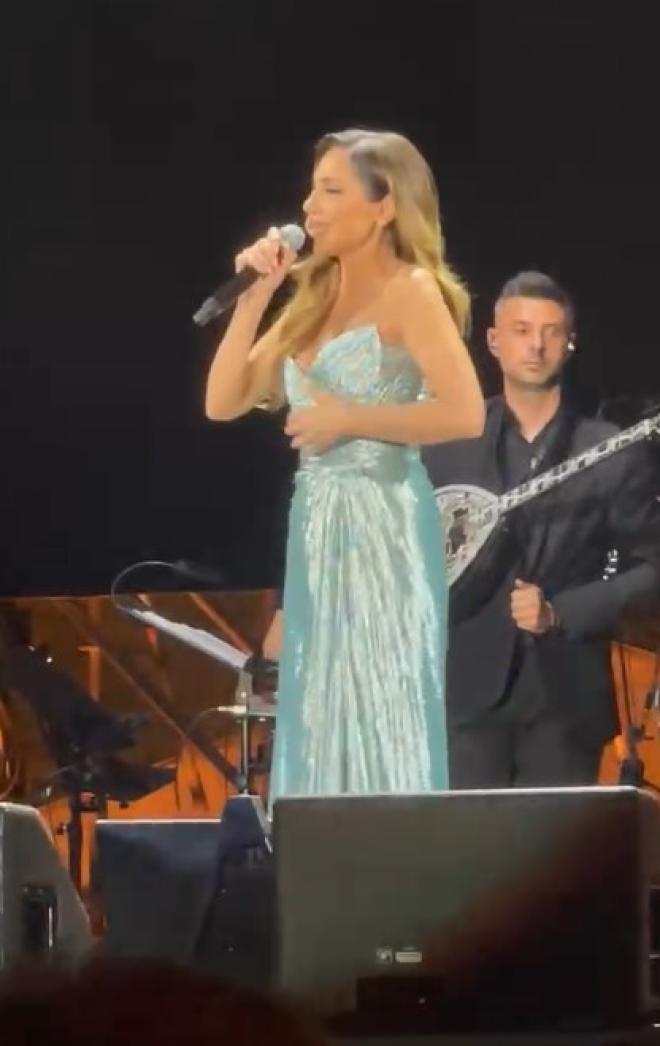 Δέσποινα Βανδή: Συγκινημένη στη συναυλία για τον Βασίλη Καρρά -«Δεν έφυγες»