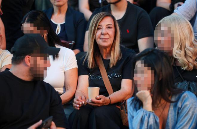 Η σύζυγος του Βασίλη Καρρά, Χριστίνα Κεσογλίδου / NDP Photo Agency (Ανδρέας Νικολαρέας)
