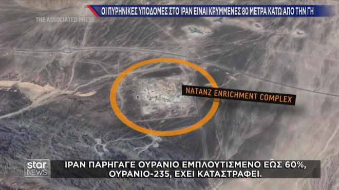 Το πλήγμα του Ισραήλ στις πυρηνικές δυνάμεις του Ιράν   