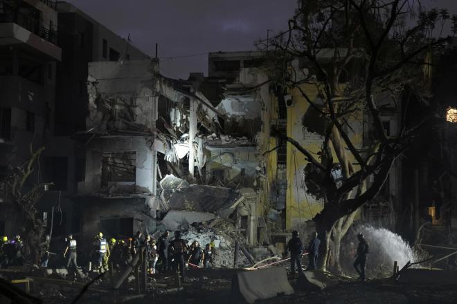 Τρεις άνθρωποι έχασαν τη ζωή τους στο Ισραήλ από την επίθεση του Ιράν - AP Images