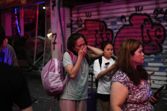 Φοβισμένοι άνθρωποι στο Ισραήλ - AP Images
