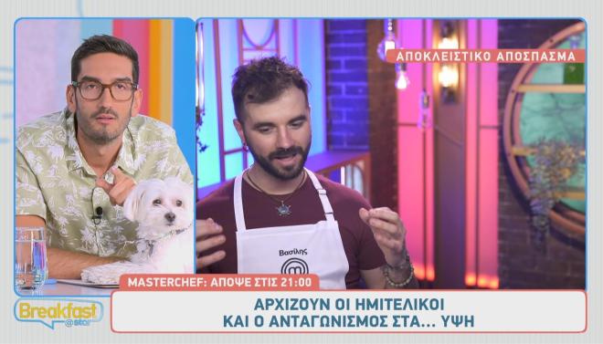 «Είσαι στους τρεις του φετινού MasterChef» - Η ανακοίνωση του Κοντιζά