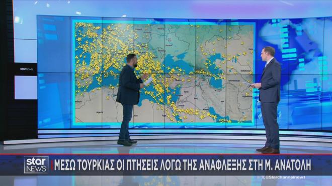 Τα δύο κενά στον εναάεριο χώρο, προς Ουκρανία και προς Μέση Ανατολή  