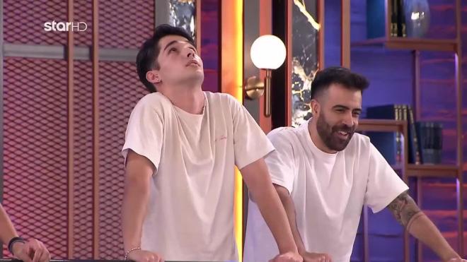 Οι βοηθοί του Λευτέρη, Γιώργος και Κλεό 