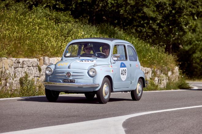 Το εμβληματικό FIAT 600 του 1955 συμμετέχει στα 1000 Miglia 