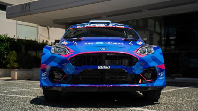 Το Ford Fiesta Rally2 στο Ράλλυ Ακρόπολις 2025