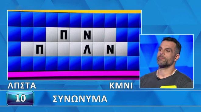 Τροχός της Τύχης: Δύσκολος ο πίνακας χωρίς φωνήεντα - Εσύ τον «έχεις;»