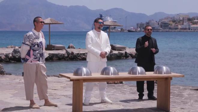 MasterChef 2025: Στην Κρήτη με καλοκαιρινό mood οι τρεις σεφ και κριτές