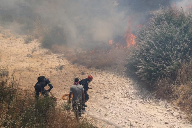 Πυρκαγιά στη Χίο