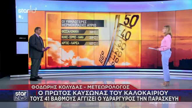Καιρός Πέμπτη 2/6