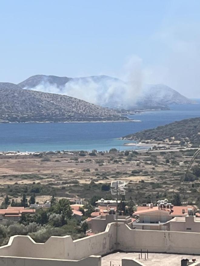 Φωτιά Παλαιά Φώκαια 
