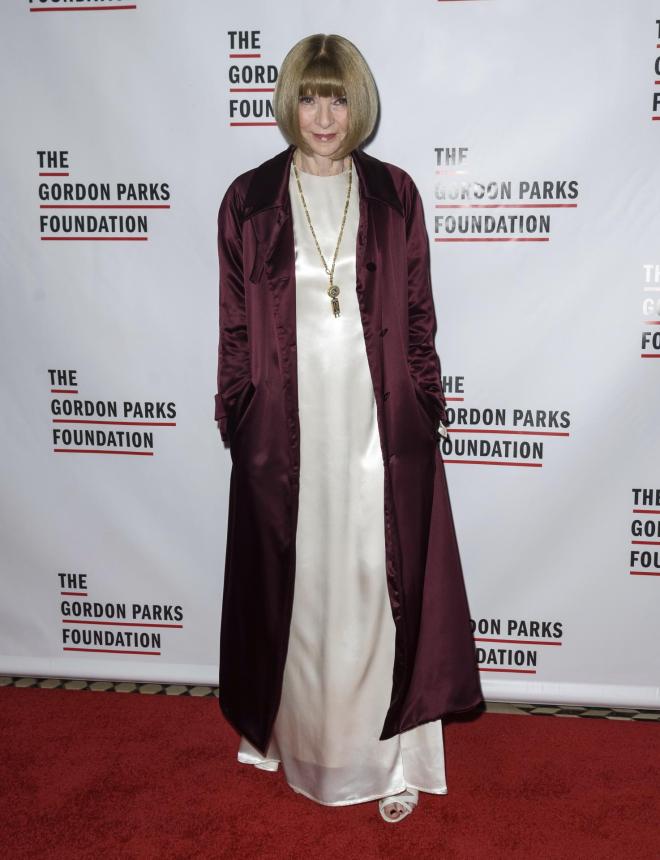 Η Άννα Γουίντουρ στο Gordon Parks Foundation Gala τον περασμένο Μάιο