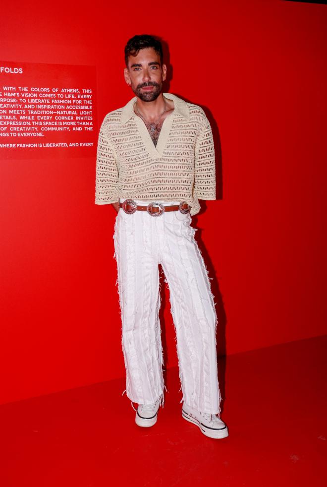 O Fashion Consultant, Έντυ Γαβριηλίδης, μέλος της κριτικής επιτροπής του GNTM/ NDP Ανδρέας Νικολαρέας