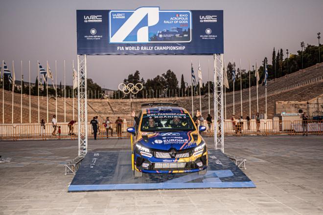 Η Renault Χαλκιάς Racing Team βρέθηκε στην κορυφή του Ράλλυ Ακρόπολις