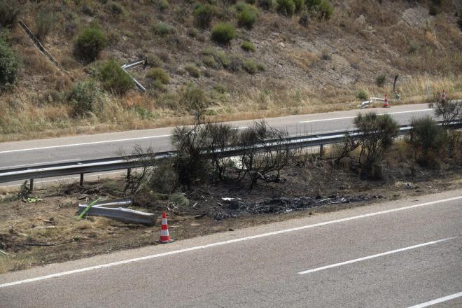 Το σημείο που σκοτώθηκε ο Ντιόγκο/φωτογραφία από apimages 