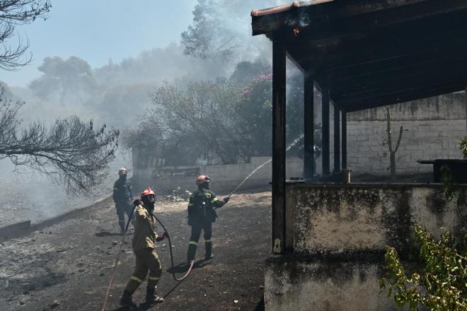 Πυρκαγιά στο Κορωπί