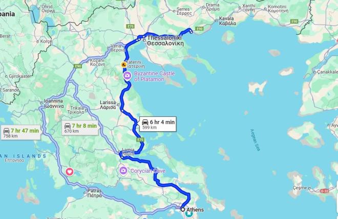 Καλοκαιρινές διακοπές: Οι καλύτεροι προορισμοί στην Ελλάδα με αυτοκίνητο