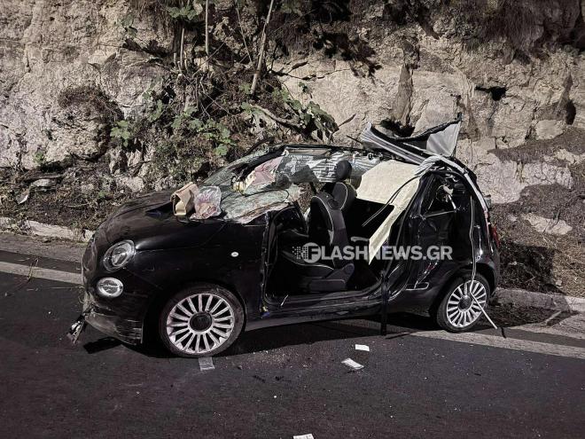 Σοκαριστικό τροχαίο στα Χανιά 