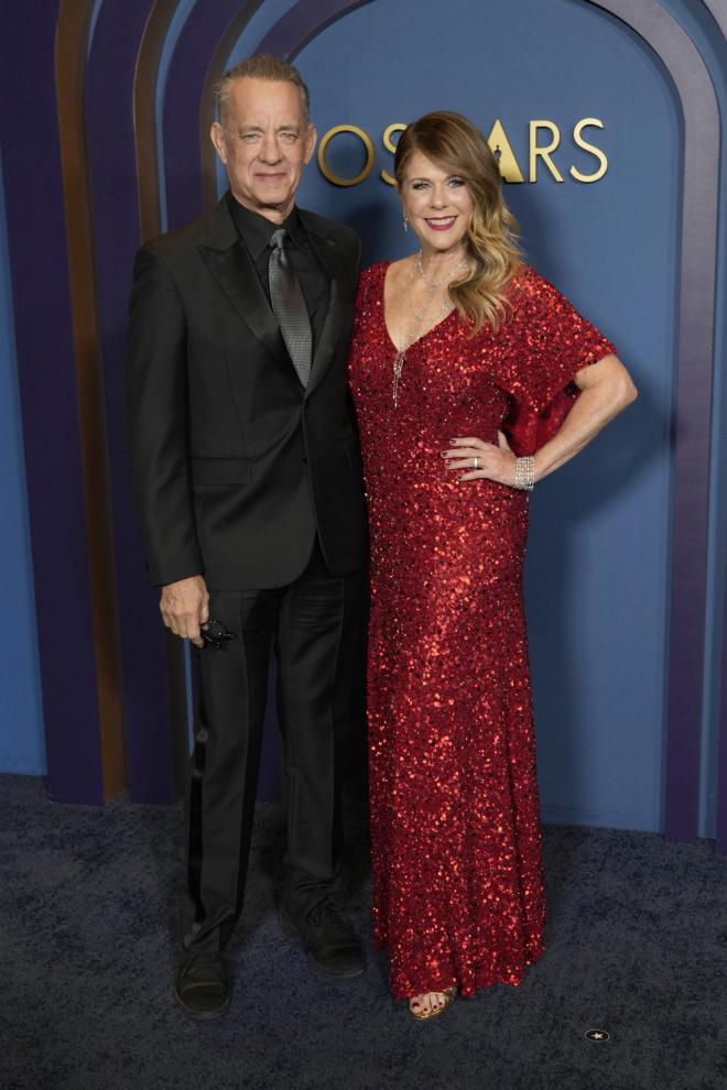Ο Τομ Χανκς κι η Ρίτα Γουίλσον στα 14th Governors Awards το 2024