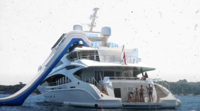 Ο Ρονάλντο και η οικογένειά του στη Σκιάθο