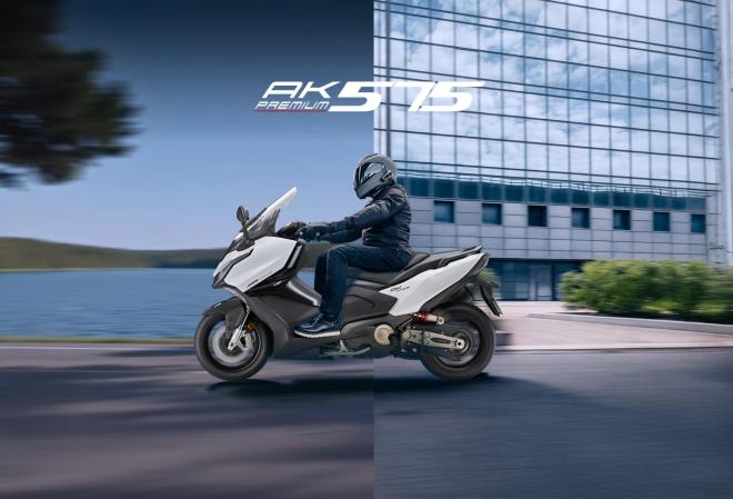 KYMCO AK575 PREMIUM: Με περισσότερα κυβικά και τιμή... έκπληξη