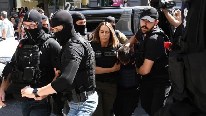 Η Ειρήνη Μουρτζούκου στην ανακρίτρια Πάτρας/ ΙΝΤΙΜΕ ΑΛΕΞΟΠΟΥΛΟΣ ΑΝΔΡΕΑΣ