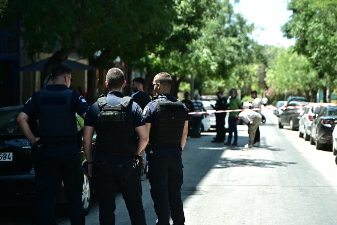 Πυροβολισμοί σε καφετέρια στον Κολωνό/ Eurokinissi Κώστας Τζούμας