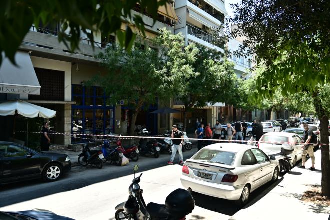 Πυροβολισμοί σε καφετέρια στον Κολωνό/ Eurokinissi Κώστας Τζούμας