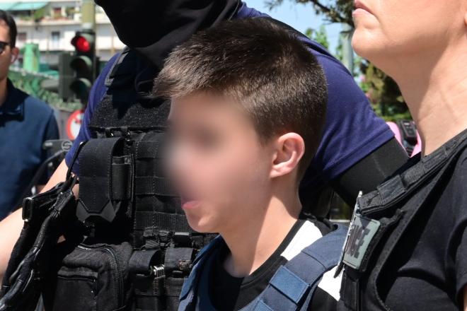 Η Ειρήνη Μουρτζούκου οδηγείται στις φυλακές Κορυδαλλού