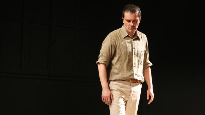 Ο Γεράσιμος Μιχελής στην επίσημη πρεμιέρα «Ο ξένος», το 2017/ NDP
