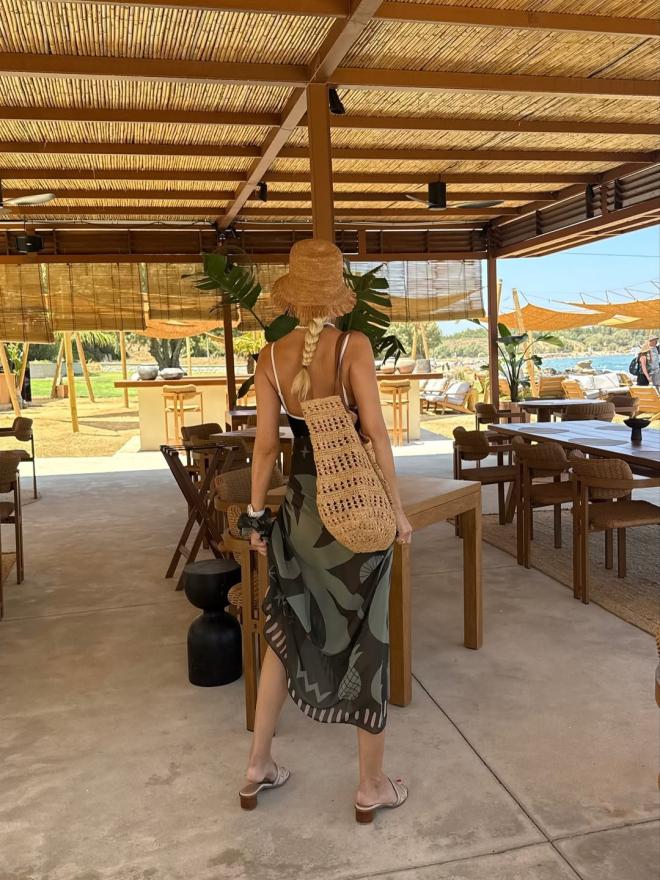 Κατερίνα Καινούργιου στα Χανιά/ instagram