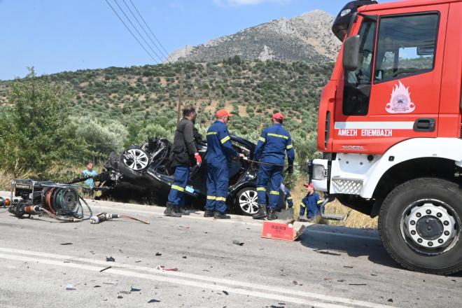 Τροχαίο δυστύχημα Αργολίδα