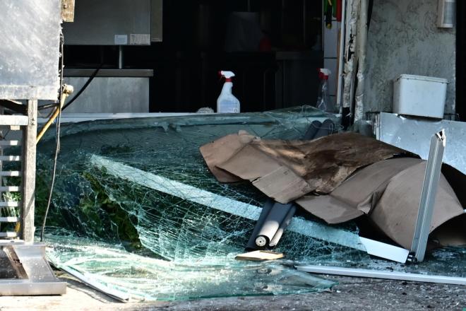 To εστιατόριο όπου σημειώθηκε έκρηξη το πρωί στο Μαρούσι - Eurokinissi