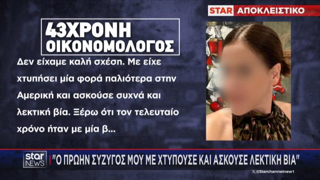 Αγία Παρασκευή: «O πρώην σύζυγός μου με χτυπούσε και ασκούσε λεκτική βία»