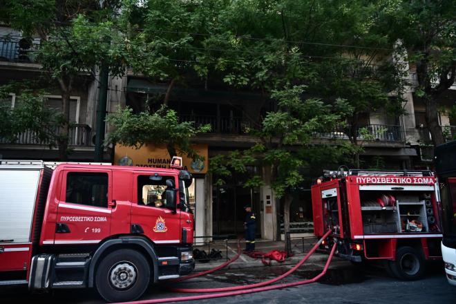 Η Πυροσβεστική δεν αποκλείει το ενδεχόμενο του εμπρησμού - Eurokinissi