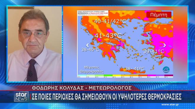 Καύσωνας οι κρίσιμες μέρες