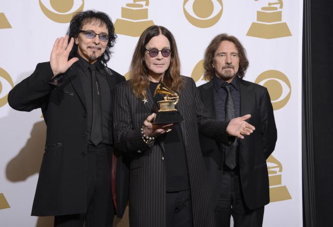Οι Black Sabbath στα βραβεία Grammy το 2014 /Φωτογραφία AP Images/Jordan Strauss