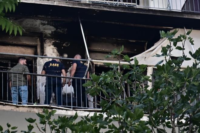 Τα αίτια της φωτιάς στο διαμέρισμα του Πέτρου Φιλιππίδη δεν έχουν γίνει ακόμα γνωστά - Eurokinissi
