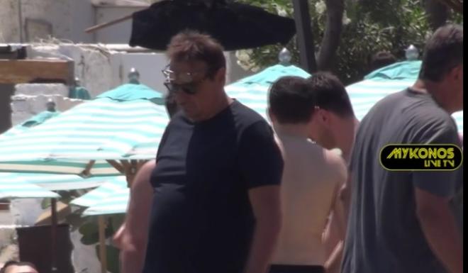 Εργκίν Αταμάν: Διακοπές στη Μύκονο