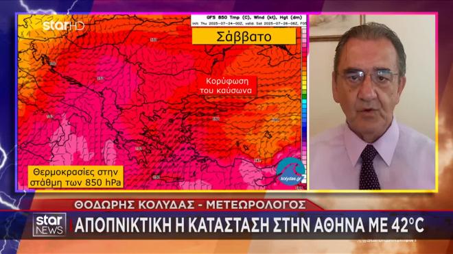 Συνεχίζεται ο καύσωνας διαρκείας μέχρι... την ερχόμενη Τρίτη