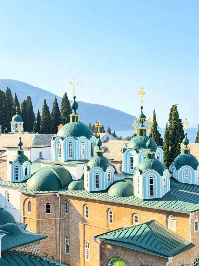 Στο Άγιο Όρος ο Μιχάλης Λεβεντογιάννης - Oι φωτογραφίες που ανέβασε