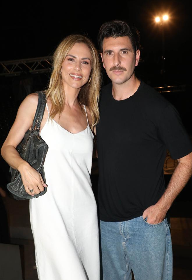 Η Ντορέττα Παπαδημητρίου κι ο Γιώργος Γεροντιδάκης στην πρώτη τους κοινή φωτογραφία
