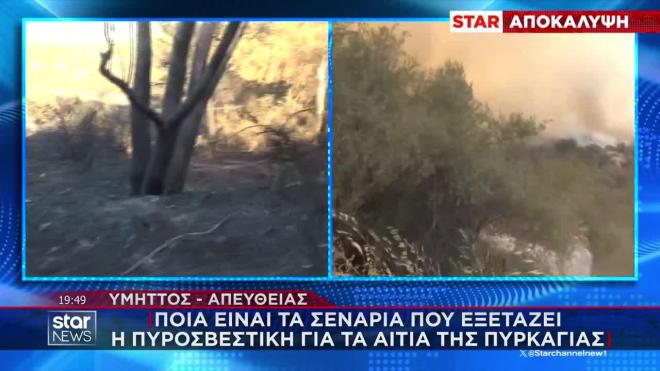 Μπιτόνι με βενζίνη στη φωτιά στην Πολυτεχνειούπολη