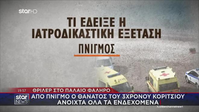 Πάντως ακόμη και οι ιατροδικαστές που εξέτασαν το αγγελούδι εμφανίζονται προβληματισμένοι.