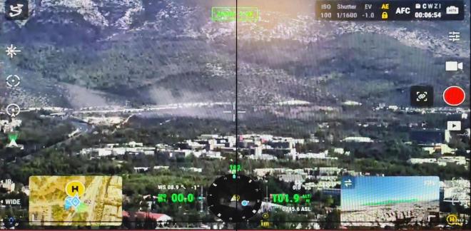 Η έγκαιρη επέμβαση των drones και των πυροσβεστικών δυνάμεων συνέβαλε στο να οριοθετεί γρήγορα η φωτιά