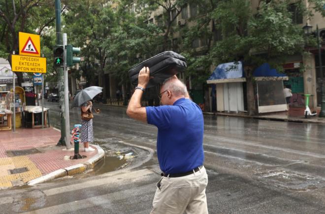 Βροχοπτώσεις Αττική