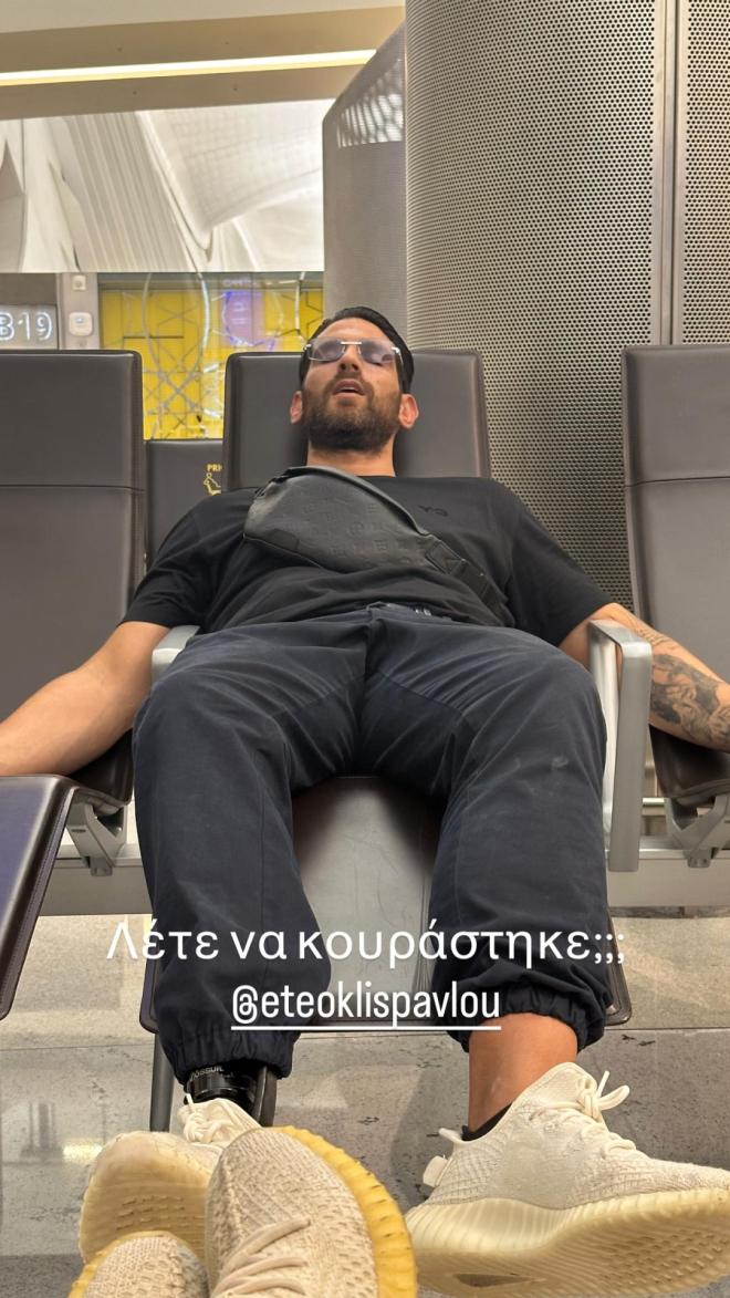 Ώρα ξεκούρασης για τον Ετεοκλή Παύλου
