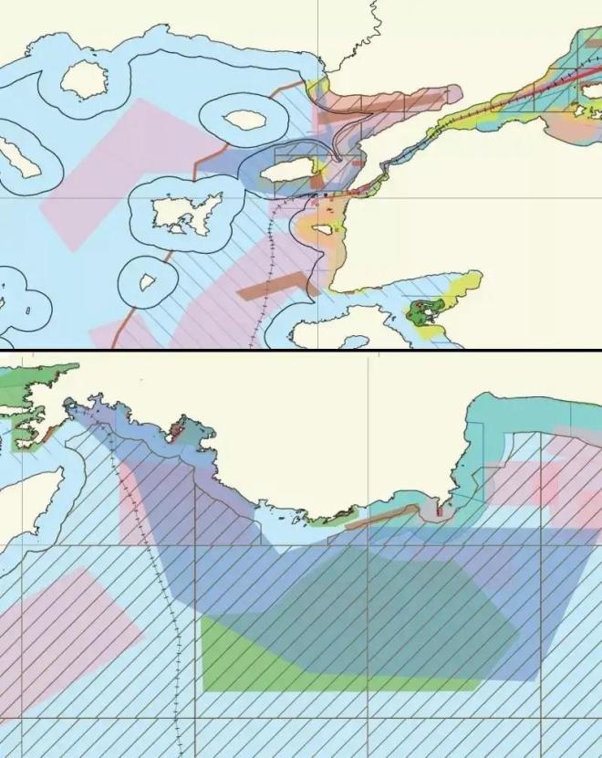 Οι χάρτες με τα θαλάσσια πάρκα που ανακοίνωσε η Τουρκία