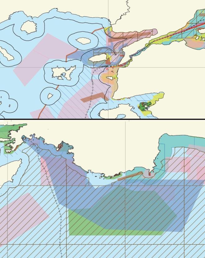 Τα τουρκικά θαλάσσια πάρκα στο βόρειο Αιγαίο και νοτιο- ανατολικά των Δωδεκανήσων  